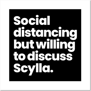 Social distancing but willing to discuss Scylla - Motherland: Fort Salem Posters and Art